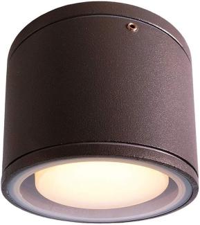 Deko Light Mob Round I Anthracite Aufbauleuchte anthrazit IP54 1 flg. GX53 Modern