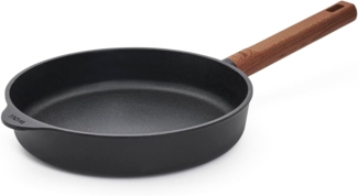 Woll Eco Logic Induktion Gusspfanne Ø 24 cm 5 cm hoch Holzstiel