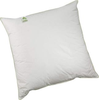 IRISETTE Greenline Federkissen Kissen medium Größe 80x80 cm Kopfkissen