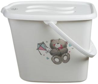 Maltex Windeleimer Bär weiß