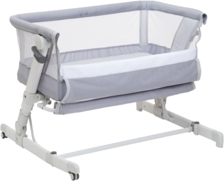 Chicco Next2Me Pop-Up Co-sleeper Grey Mist Grau hell