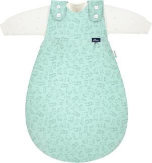 Alvi Schlafsack Baby-Mäxchen 3tlg. Tencel Bunny 80/86