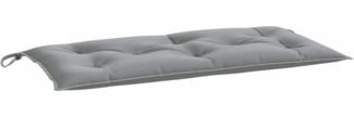 vidaXL Gartenbank-Auflage Grau 100x50x7 cm Oxford-Gewebe 361565