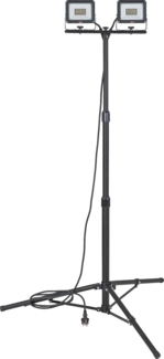 brennenstuhl Stativ LED Strahler JARO 6060 T, 4800lm, 2x 20W, 3m H07RN-F 3G1,0, IP65