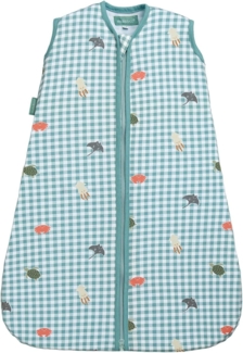 molis&co - Baby Schlafsack 0.5 TOG - Sommerschlafsack für Jungen - Neugeborene Babyschlafsack ohne Ärmel - 100% Baumwolle (Oeko-TEX 100), Premium Qualität - Summer Sea (60 cm)