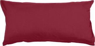 Traumschloss Exclusiv Edel-Jersey Kissenbezug bordeaux 40x60