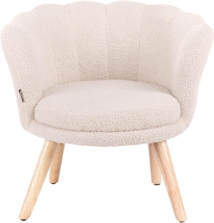Kindersessel HALBY Bouclé Hellbeige