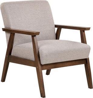 Sessel ASNES Stoff Taupe