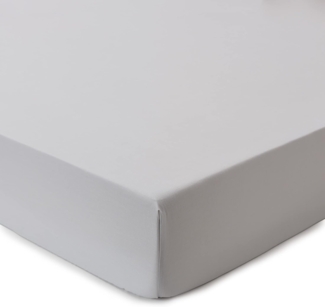 Urbanara Spannbettlaken Bettlaken Mata, Baumwolle, Gummizug: An den Ecken, (1 Stück), 100 % Baumwolle, mit Soft-Peach-Finish, Gummizug an allen Kanten
