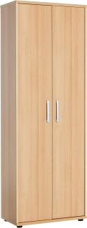 Möbelpartner Aktenschrank Lola 701352 samerbergbuche Dekor, 65,1 x 34,5 x 182,4 cm