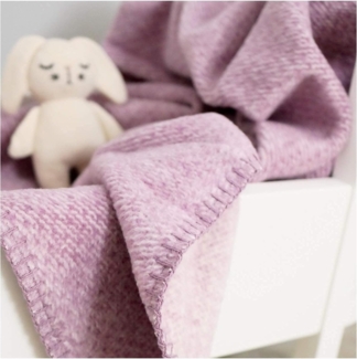 Babydecke 100% Bio-Baumwolle, kids&me, kuschelige & weiche Decke für Babys MADE IN GERMANY, ÖKOTEX
