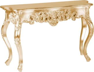 riess-ambiente Konsolentisch VENICE 110cm gold, Wohnzimmer · Holz · Anrichte · Handarbeit · Flur · Barock Design