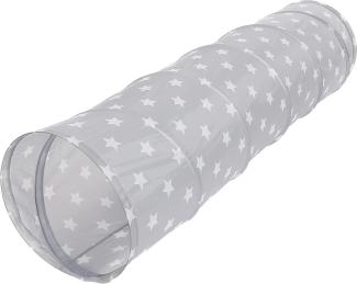 Spieltunnel \"Grey white stars\"