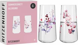 Ritzenhoff Sommersonett Universalglas Kristallglas 2er Set