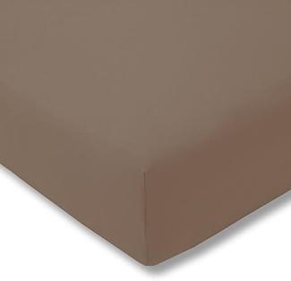 Estella Zwirnjersey Spannbetttuch für Boxspring Topper 180-200x200x7 cm bahama (095)