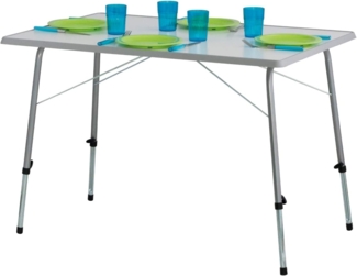 Eurotrail Campingtisch EuroTail Vence Klapptisch 100x66 cm grau (ETCF736)