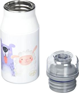 Isolierflasche "Elementbottle" 0,4 l cute animals Edelstahl lackiert