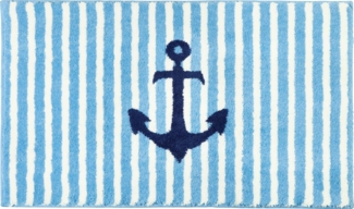 Erwin Müller Badematte Badematte "Lefkada", Höhe 20 mm, eckig, Streifen