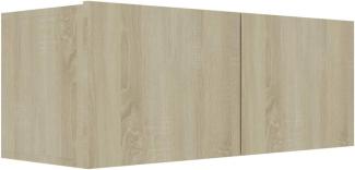 vidaXL TV-Schrank Sonoma-Eiche 80x30x30 cm Holzwerkstoff 801475