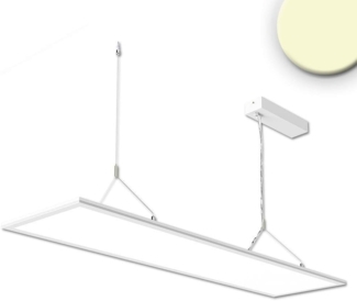 ISOLED LED Office Hängeleuchte Up+Down, 20+20W, 30x120cm, weiß, UGR