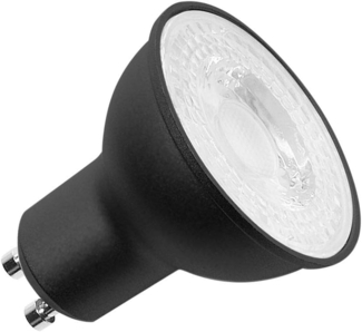 SLV LED Leuchtmittel QPAR51, GU10, 3000K, schwarz - LED Lampen Sockel GU10