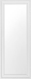 Wandspiegel weiß / silber rechteckig 50x130 cm VERTOU