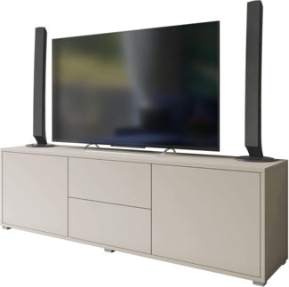 TV Lowboard Gesita 2D2SZ (Farbe: Cashmere)