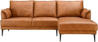 3-Sitzer Ecksofa Rechts Soul Braun