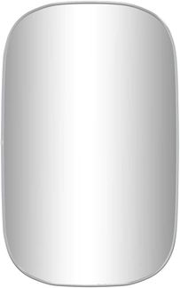 vidaXL Wandspiegel Silbern 80x50 cm 348214
