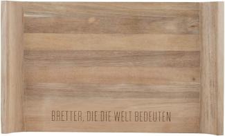 Räder Living Tablett Bretter die die Welt bedeuten 38,5 x 23 x 4 cm