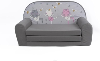 FORTISLINE 'Kätzchen' Kindersofa Mini zum Aufklappen