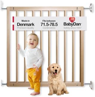 BabyDan Sicherheitstür'No Trip' aus Buchenholz