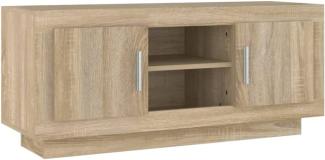 vidaXL TV-Schrank Sonoma-Eiche 102x35x45 cm Holzwerkstoff 811793