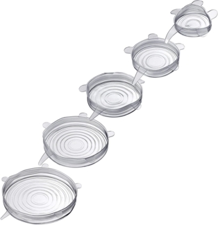 WESTMARK Frischhaltedeckel/Topfschutzhaube Silikon 5er