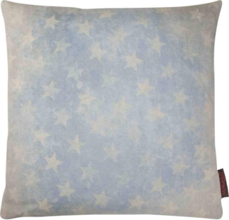 Magma Kissenhülle 40x40 cm Sterne Vintage Stars Blau