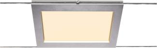 SLV No. 1002866 PLYTTA rectangular Seilleuchte für TENSEO Niedervolt-Seilsystem 2700K chrom