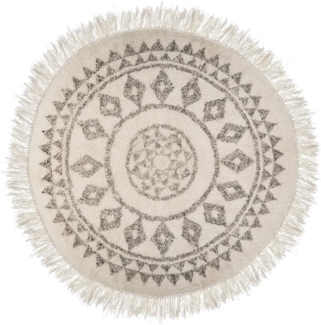 Atmosphera Créateur d'intérieur Teppich ethnisches Muster, rund, Höhe: 10 mm
