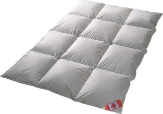 Canada extra warm Winter 8-cm Hochsteg Daunen Kassettenstegbett Daunenbett Canada 100% Daune 100% Natur Daunendecke 200x200 cm direkt vom Bettenfachgeschäft