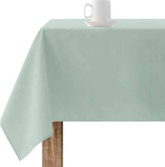 Belum Tischdecke mit Fleckenabweisend, Größe 300x140 cm, extraweich, Mintfarben, 100, 65% Bio-Baumwolle, 35% Polyester, Modell Rhodos 2816