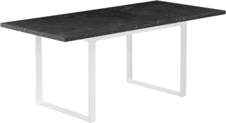 B&D home Esstisch Ausziehtisch ANNA, Kufengestell, ausziehbar, 120-160cm, 4-6 Personen