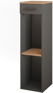 Vicco Weinregal Goldkraft Eiche/Anthrazit 30 x 106 cm, Repose