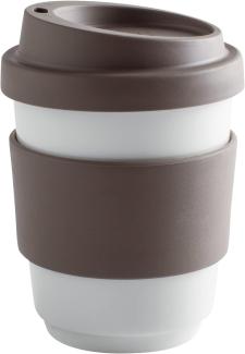 KAHLA Coffee-to-go-Becher Fillit Becher + Trinkdeckel, Porzellan, Made in Germany