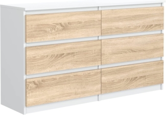 meble masztalerz Kommode Mit 6 Schubladen - 120 cm breit – modern, praktisch & geräumig