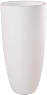 Blumentopf LED Shining Curvy Pot (white XL Solar )