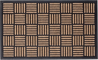 Lako 'Bali' Fußmatte, braun, 45x75 cm