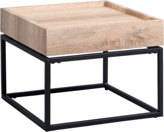 M2 Kollektion Madison 1 Couchtisch, MDF, braun, 50 x 39 x 60 cm