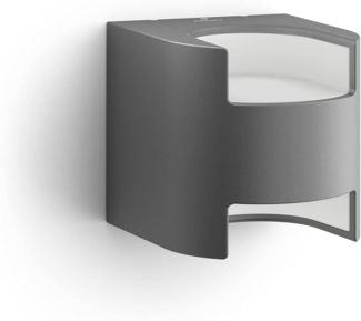 Philips Grass wall lantern anthracite 2x4. 5W SEL