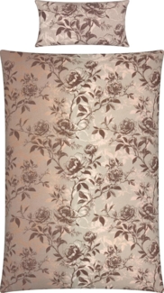 Erwin Müller Bettwäsche Bettwäsche, Biber, 2 teilig, Blumen