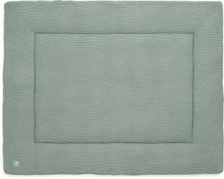 Jollein Basic Knit Laufstallteppich Forest Green 80x100 cm