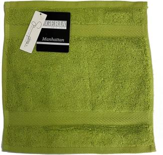 Manhattan green Seiftuch Waschtuch 30x30 cm 100% Baumwolle